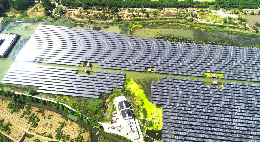 Deyuan Solar Farm อุตสาหกรรมพลังงาน ของบ้านปู ในประเทศจีน  