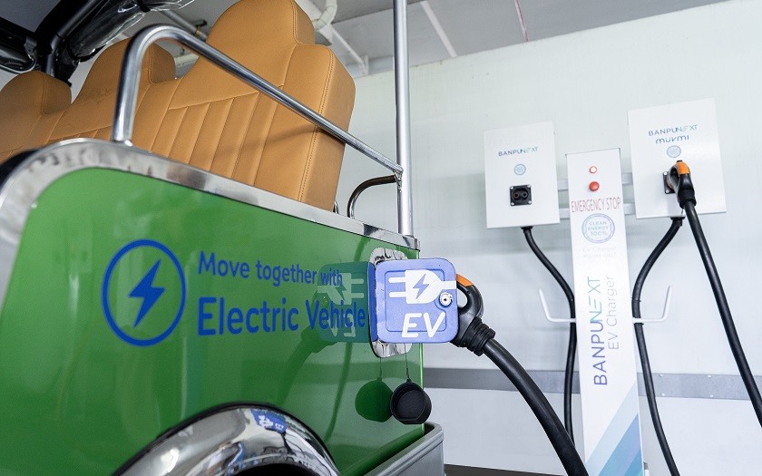 สถานีชาร์จยานยนต์ไฟฟ้าอัจฉริยะของบ้านปู E-Mobility Charging Station รองรับเทคโนโลยี V2G และอุตสาหกรรมพลังงานสะอาด
