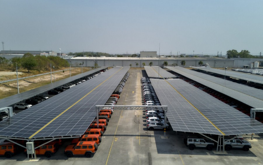Solar Carport หลังคาโซล่าเซลล์ในลานจอดรถ พลังงานหมุนเวียนที่ใช้พื้นที่อย่างคุ้มค่า